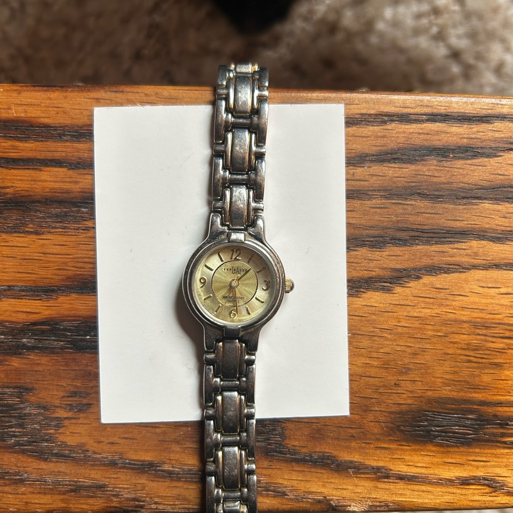 Fossil Silver and Gold Tone Watch